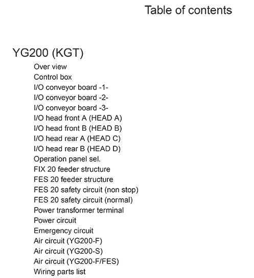 YAMAHA YG200 贴片机