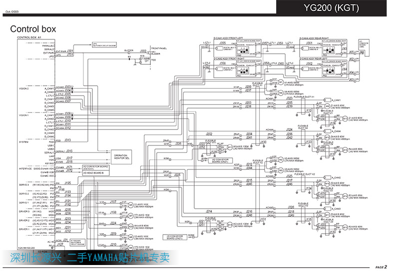 YAMAHA YG200 贴片机